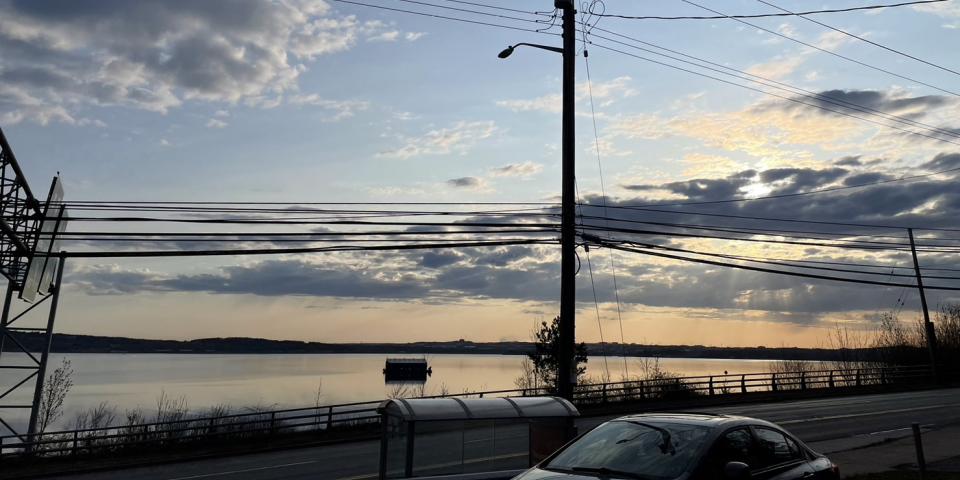 ハリファックスの夕焼け