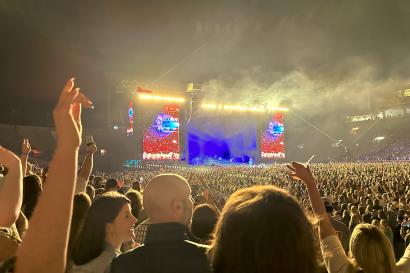 ライブ会場の熱気