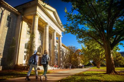 Cornell University - Students Walking