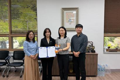 SAF韩国与韩国湖南大学谅解备忘录签署仪式