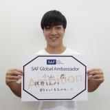 学生のポートレート写真