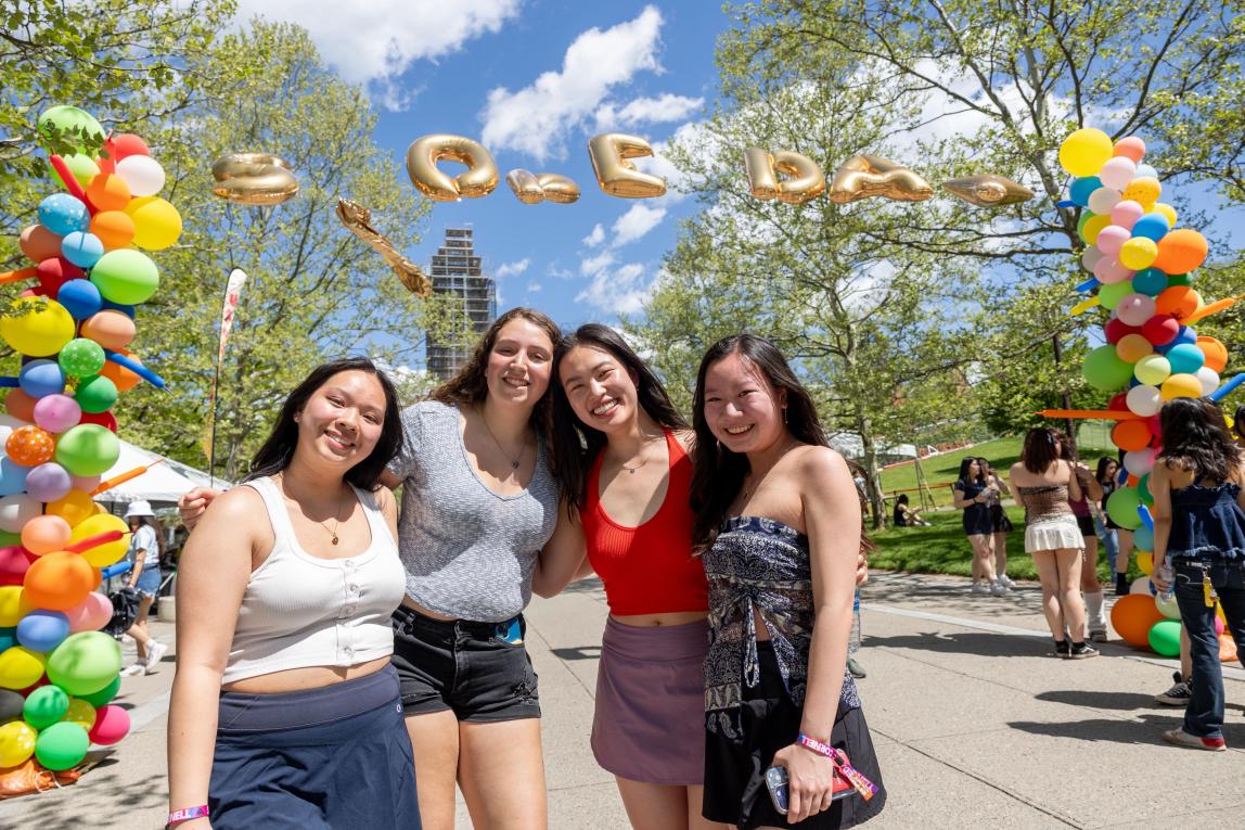 Cornell University - Students at Street Fair