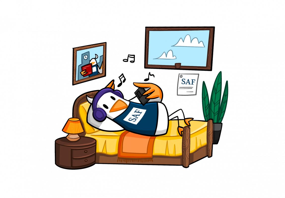 Saffy Housing Illustration - Room
