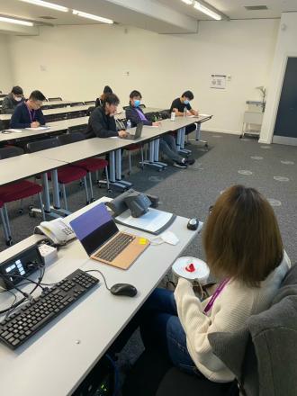 マンチェスター大学での授業の様子