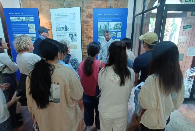 Students on Museum Tour in Cape Town
