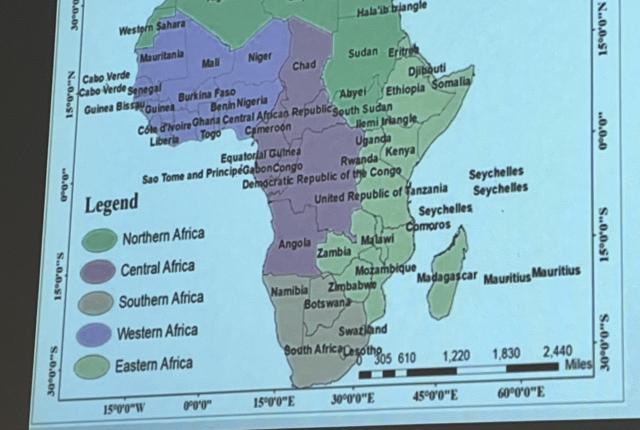 Africa map
