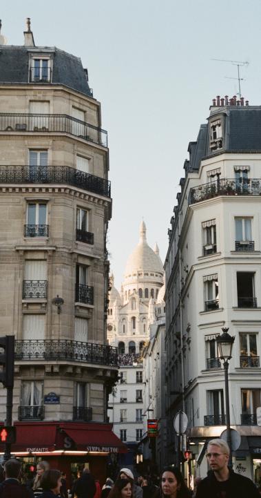 A street in Paris, France.
