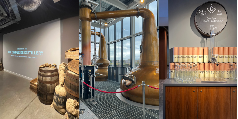 グラスゴーのウイスキー蒸留所The Clydeside Distillery