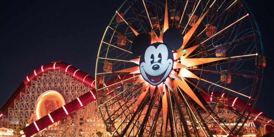 カリフォルニアのディズニーランドリゾート