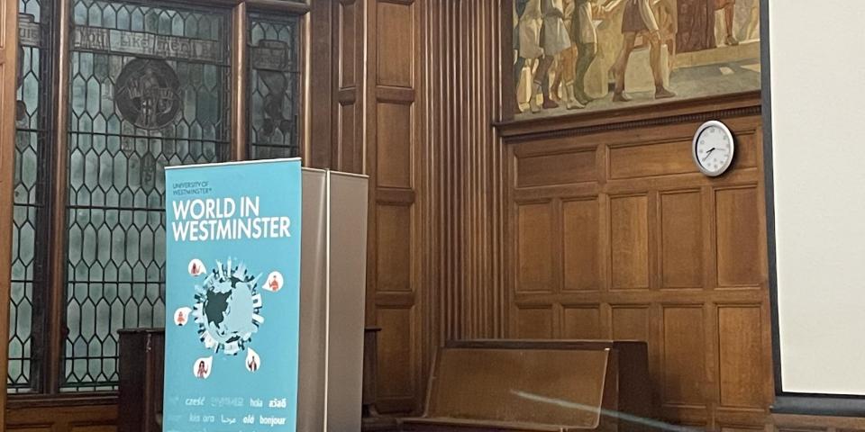 World in Westminster Festivalの会場の様子