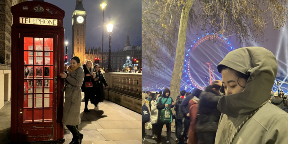 ロンドンを訪れて年越し