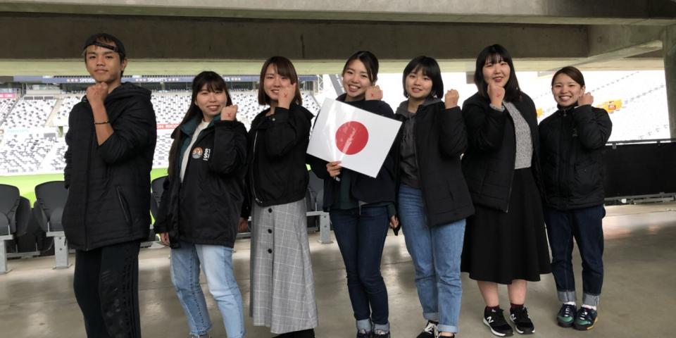 オタゴ大学のアジアンフードフェスティバルにて