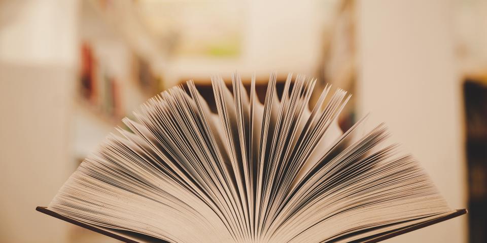 open books with pages